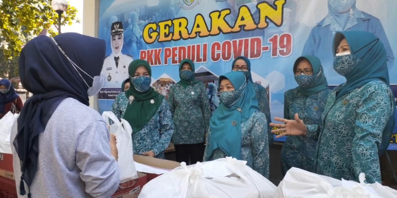 Bupati Apresiasi Kepedulian Masyarakat Salurkan Makanan Kepada Warga Isoman