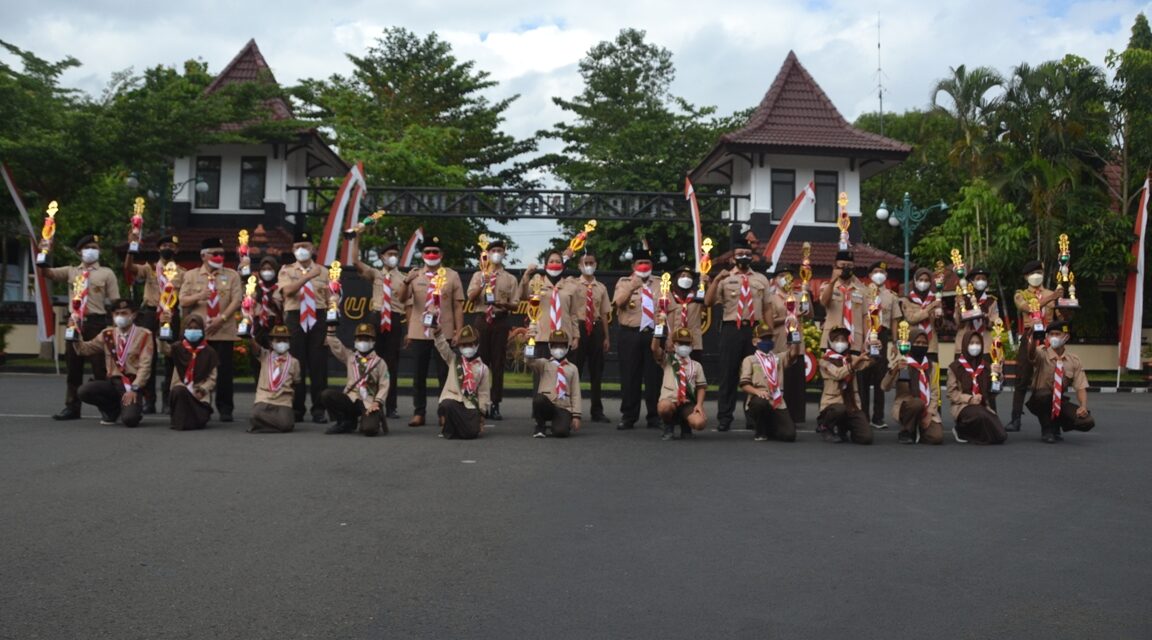 Ditengah Pandemi Kwarcab Purbalingga Tetap Berkegiatan dan Berprestasi