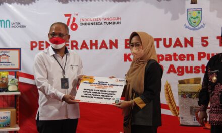 Turunkan Stunting Purbalingga Dapat Bantuan Beras Fortivit Bulog