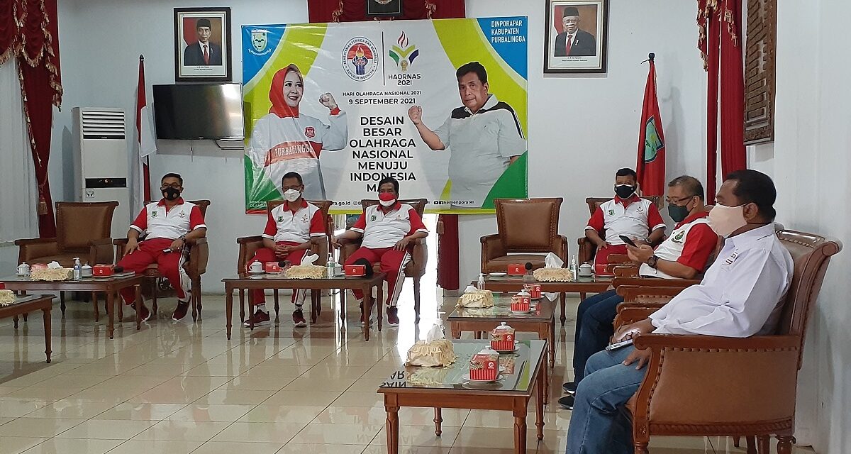 Peringati Haornas, Wakil Bupati H. Sudono meminta KONI Ciptakan Juara