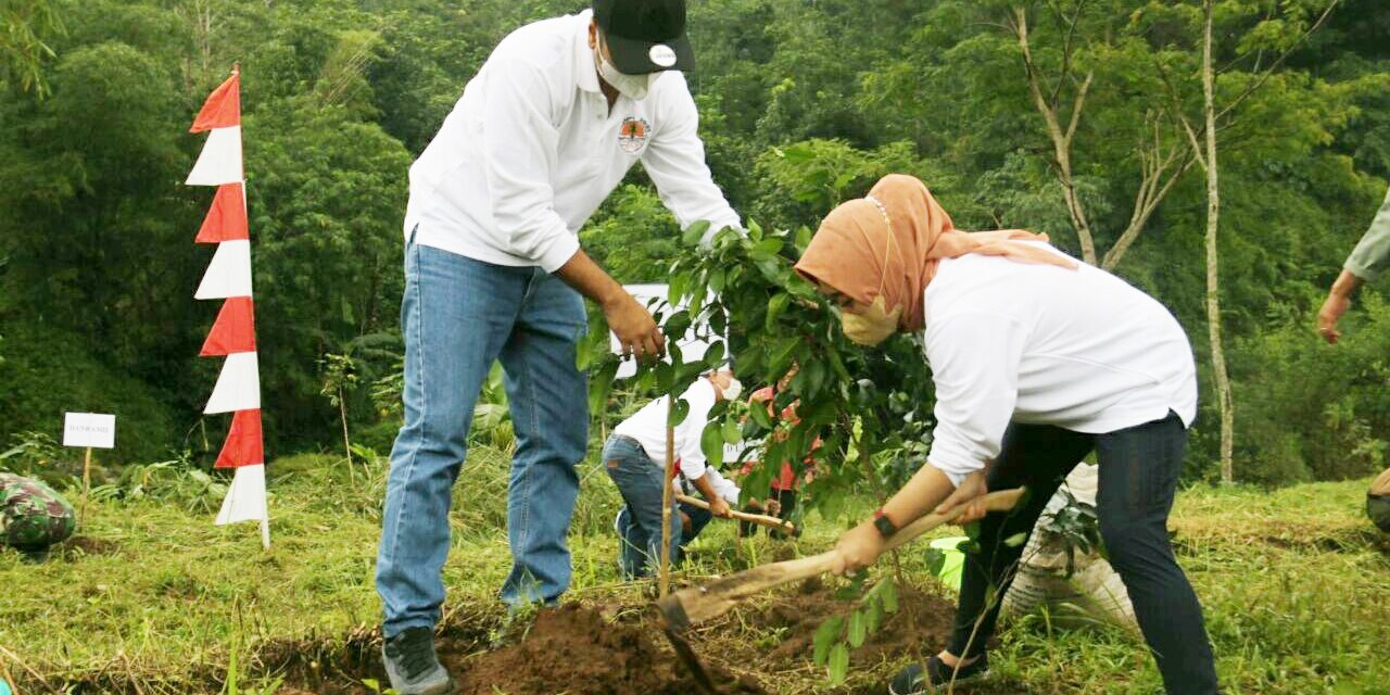 Bupati Tiwi : Ayo Tanam Pohon Untuk Lestarikan Mata Air