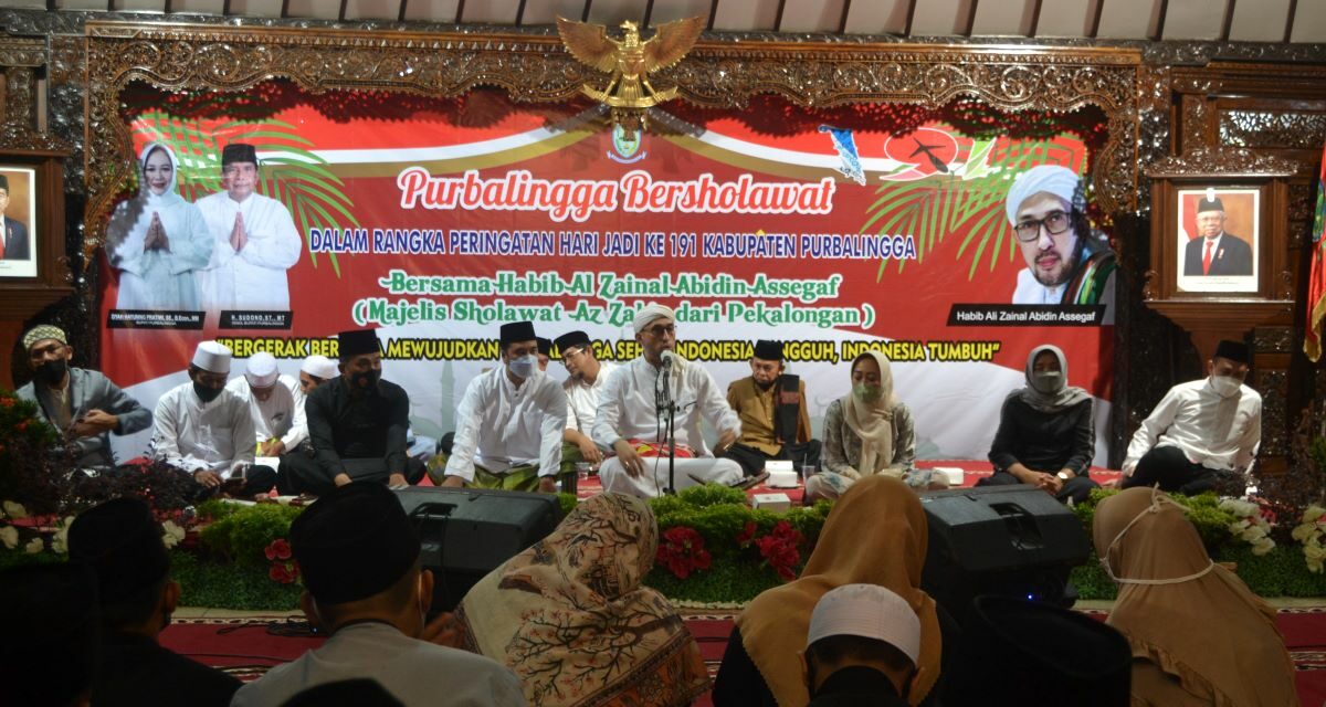 Purbalingga Bersholawat, Habib Bidin : Kesehatan rakyat Adalah Kekuatan Negara