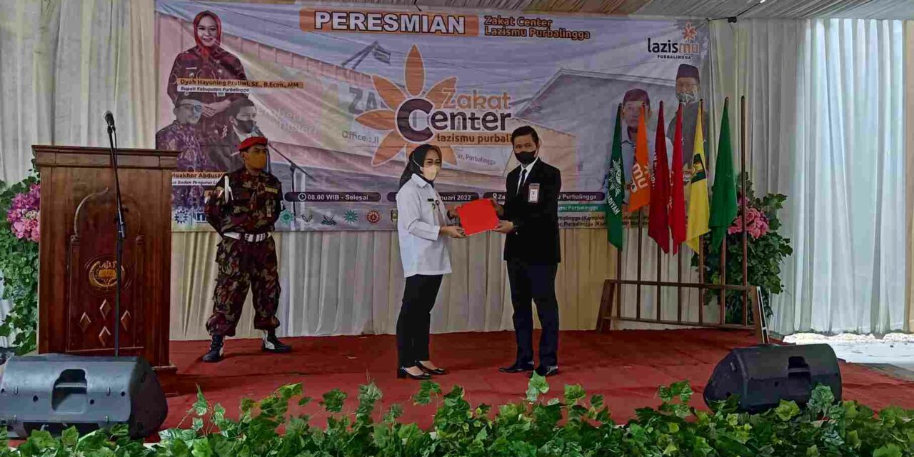 Zakat Center Diresmikan, Lazismu Purbalingga Targetkan Himpun Zis Hingga Rp 5,1 Miliar