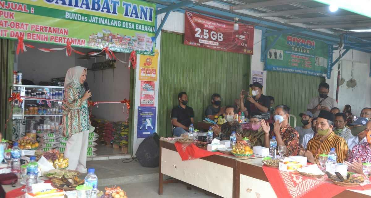 Kios Tani BUMDes Babakan Diresmikan, Bupati : Semoga Beri Manfaat Para Tani dan Pendapatan Asli Desa