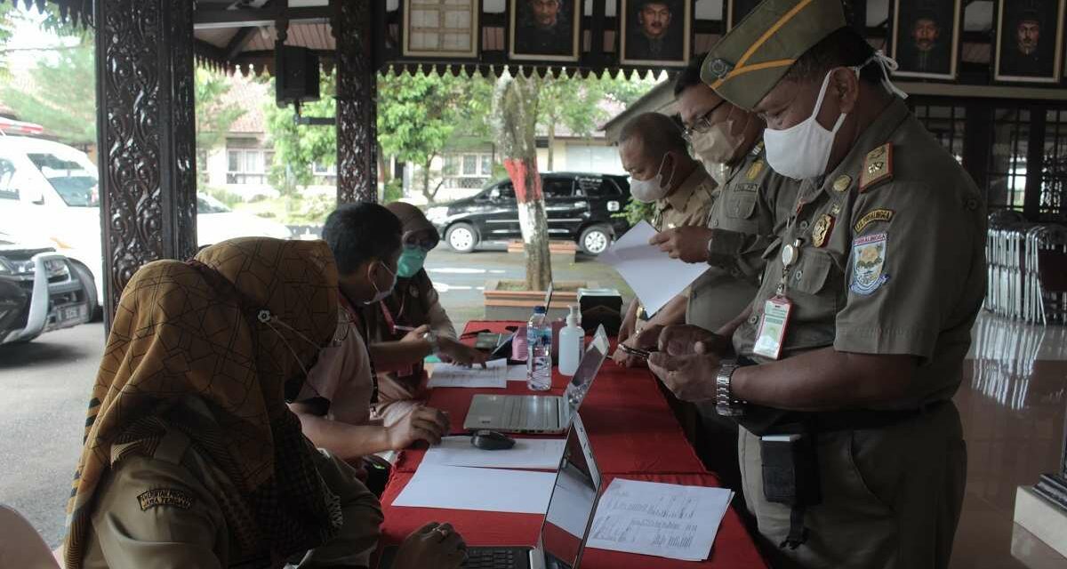 Pemkab Purbalingga Kick Off Pemberian Vaksinasi Booster