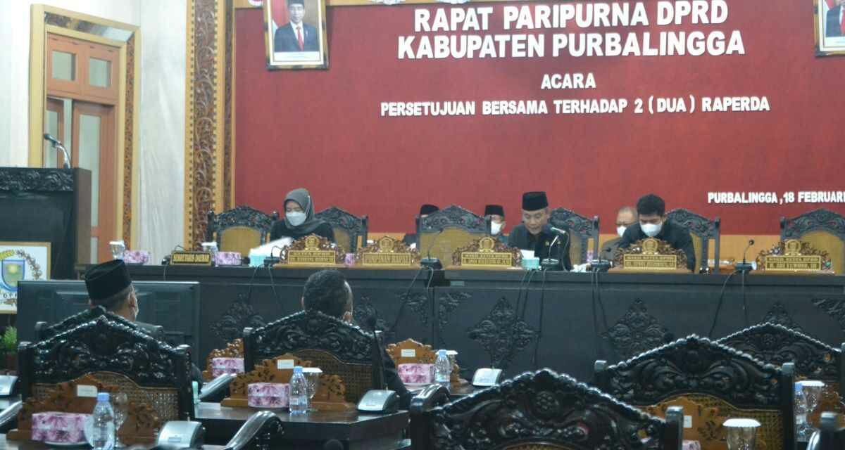 Eksekutif – Legislatif Setujui 2 Raperda Tentang Retribusi Menjadi Perda