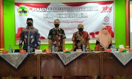 Kesbangpol Laksanakan Pemasyarakatan dan Revitalisasi Nilai-Nilai Pancasila