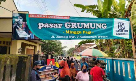 Pasar Grumung RW 07 Kalimanah Wetan Dilirik Lembaga Keuangan