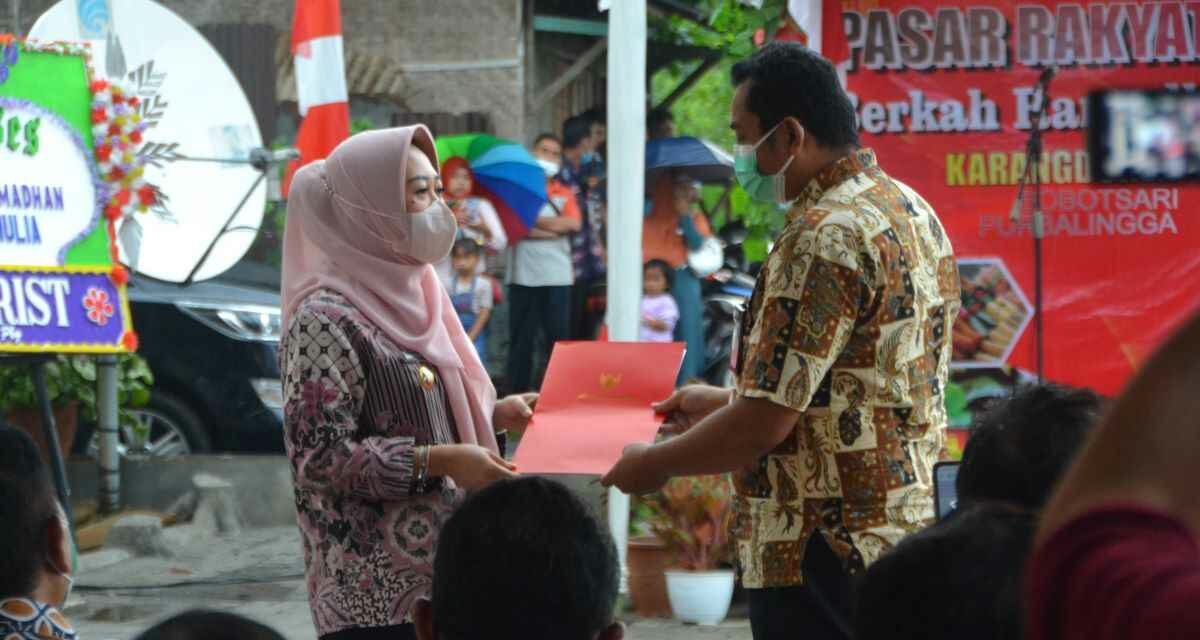 Rest Area Karangduren Dimanfaatkan Untuk Pasar Rakyat Berkah Ramadhan