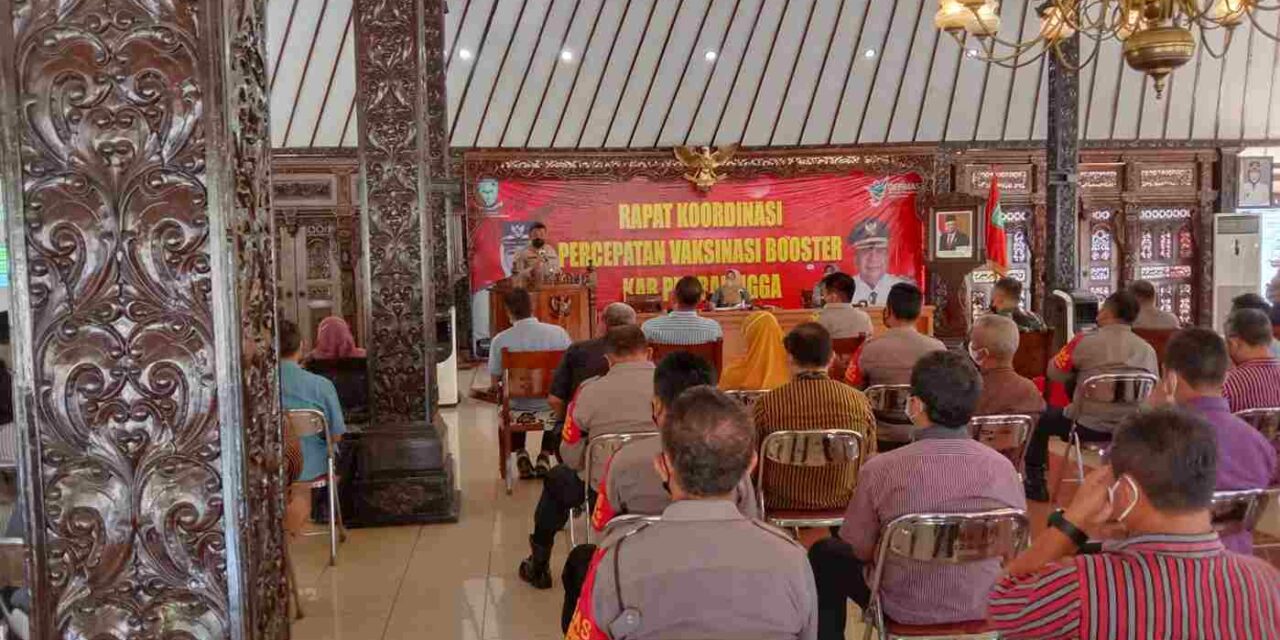 Bupati Lakukan Strategi Capaian Vaksin Booster