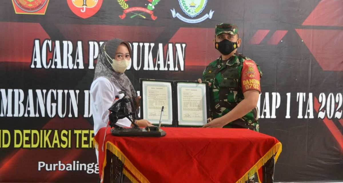 TMMD Buka Akses Wisata ke Curug Kali Karang Penghubung Desa Tanalum – Makam