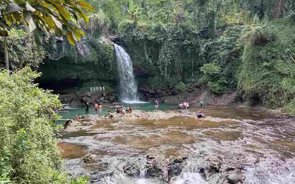 Libur Lebaran, Curug Sumba Terima Berkah Lonjakan Pengunjung