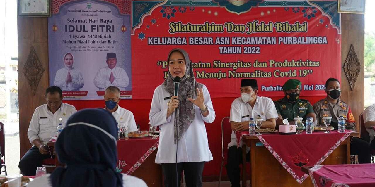 Bupati Gencarkan Peningkatan Sinergitas dan Produktivitas Kinerja Melalui Silaturahmi ASN Kecamatan Purbalingga