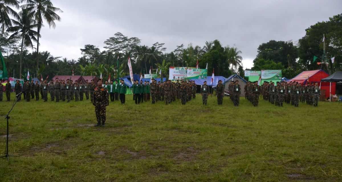 Kemah Bhakti PC GP Ansor Diharapkan Jadi Sarana Memperkuat Soliditas Organisasi