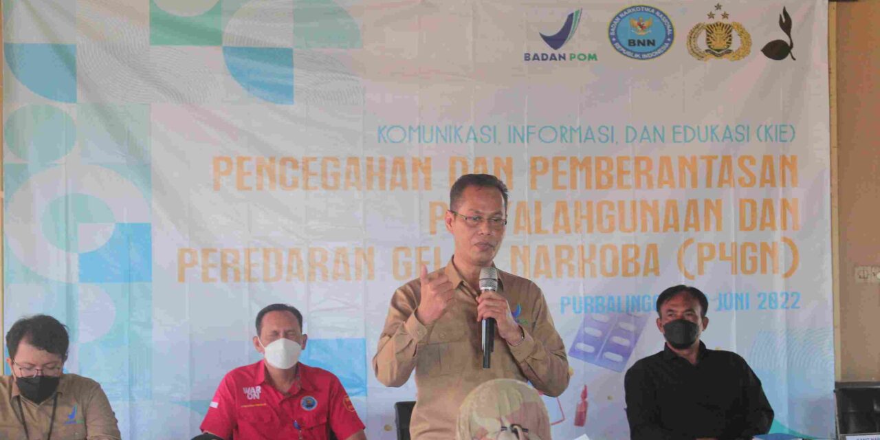 Perangi Narkoba, BPOM Banyumas dan Kwartir Cabang Pramuka Purbalingga Komunikasikan P4GN Kepada Generasi Z