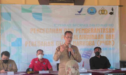 Perangi Narkoba, BPOM Banyumas dan Kwartir Cabang Pramuka Purbalingga Komunikasikan P4GN Kepada Generasi Z