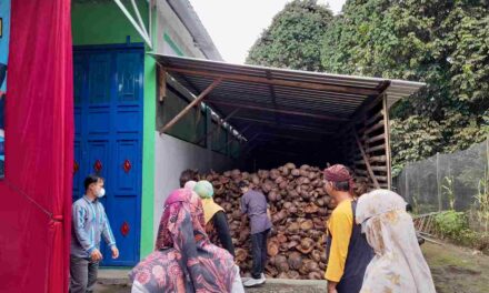 Rusman, Warga Nangkod Buat Pengawet Berbahan Serabut Kelapa