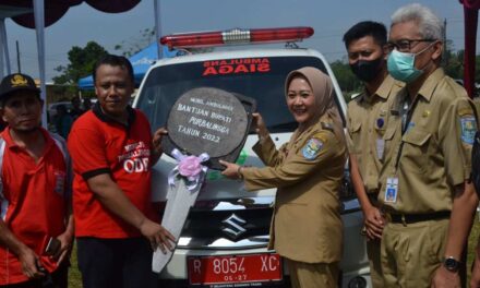 Pelopori ODF, Desa Kasih Dapat Mobil Ambulans