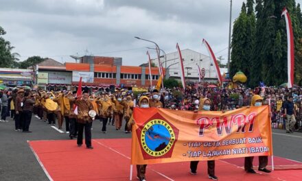 Pawai Kebangsaan Kabupaten Purbalingga Berlangsung Meriah