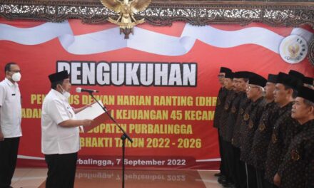 198 Pengurus DHR BPKK 45 Se-Kabupaten Purbalingga Dikukuhkan