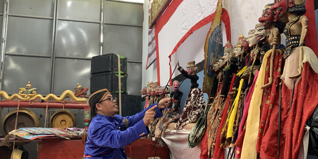 Kreatif! Rupbasan Purbalingga Gelar Kolaborasi Musik Rebana dan Bedug (RnB) Dengan Wayang Golek