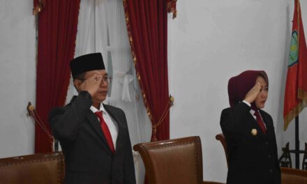 Bupati Purbalingga Ikuti Upacara Hari Kesaktian Pancasila 2022 Secara Virtual