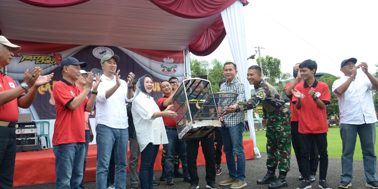 Apresiasi Kicau Mania Piala Danyonif 406/CK, Bupati Tiwi: Bantu Promosikan Purbalingga