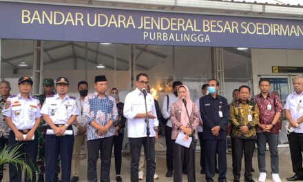 Menhub Dorong Penerbangan di Bandara Jenderal Besar Soedirman Berjalan Kembali