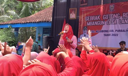 Meriahnya Gebrak Gotong Royong Di Desa Langgar Purbalingga