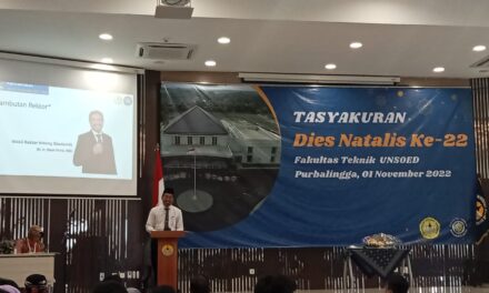 Dies Natalies Ke-22, Fakultas Teknik Unsoed Diminta Tingkatkan Kualitas Kurikulum dan Pembelajaran