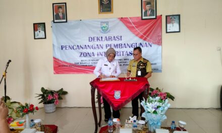 Sekda Apresiasi dan Dukung Penuh Deklarasi Pencanangan Pembangunan Zona Integritas Dinpendukcapil