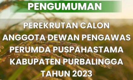 Pengumuman Perekrutan Calon Anggota Dewas Puspahastama Tahun 2023