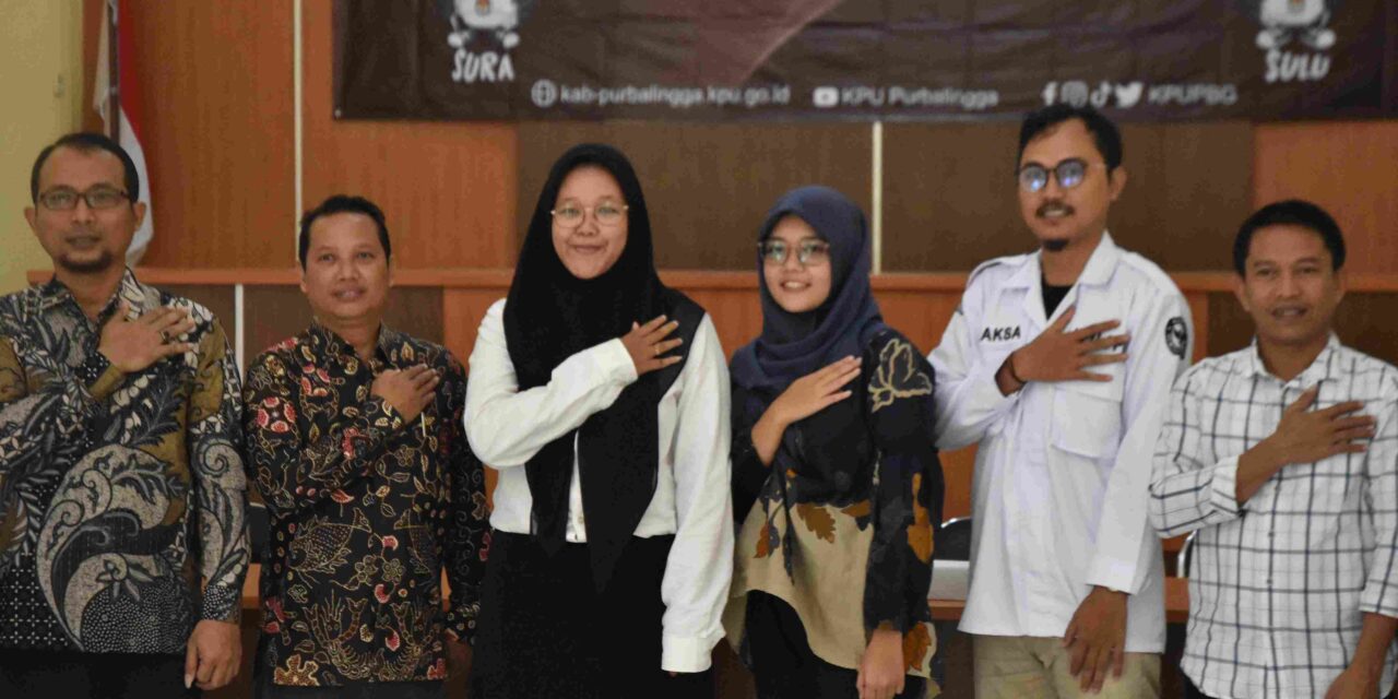 KPU Purbalingga Lantik Putri Sebagai Pengganti Antar Waktu