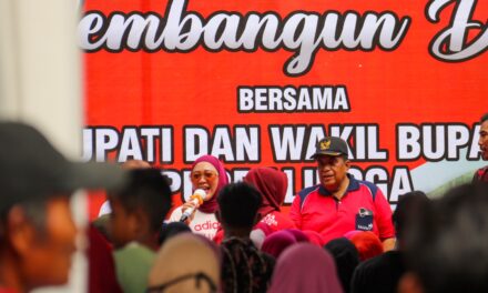 Gebrak Perdana, Bupati dan Wabup Gelorakan Kembali Semangat Gotong Royong