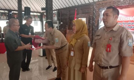 Naik Pangkat, 426 PNS Purbalingga Dituntut Terus Tingkatkan Performa