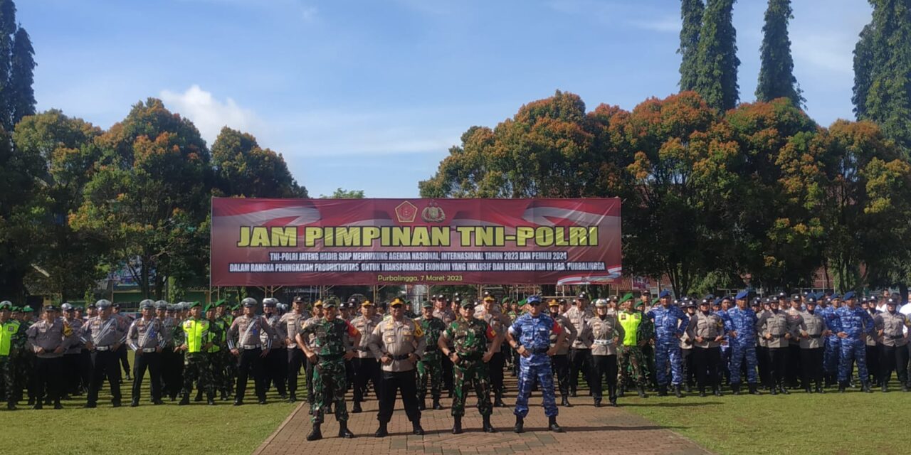 TNI-Polri di Purbalingga Tingkatkan Sinergitas