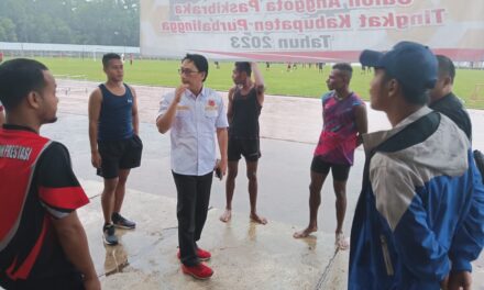 KONI Purbalingga Pantau Latihan Atlet Menuju Porpov Tahun 2023