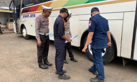 Pastikan Laik Jalan, Dinhub Purbalingga Lakukan Ramp Check Bus AKAP