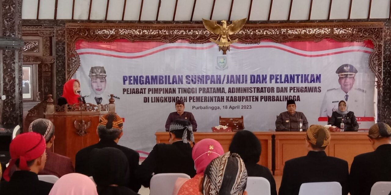 78 Pejabat Struktural Purbalingga Dilantik