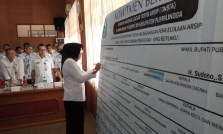 Dorong Tata Kelola Kearsipan, Dinarpus Purbalingga Canangkan Gerakan Nasional Sadar Tertib Arsip