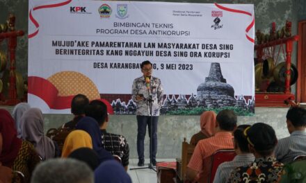 Karangbawang Wakili Purbalingga Menuju Desa Antikorupsi