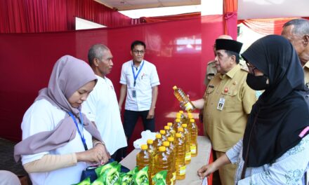 Plh Bupati : Gerakan Pangan Murah Jamin Ketersediaan Komoditas Pangan dengan Harga Murah