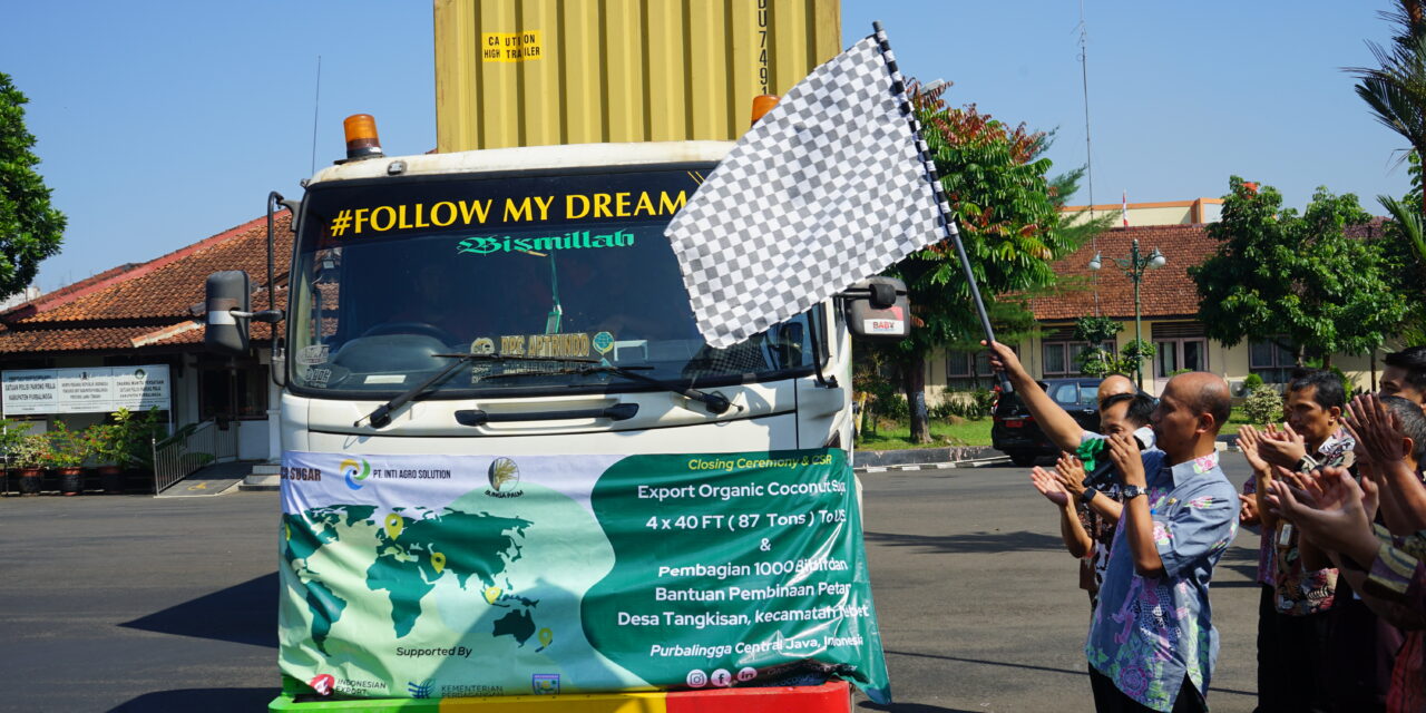 Ekspor Gula Merah Kristal Tingkatkan Kesejahteraan Petani Nira