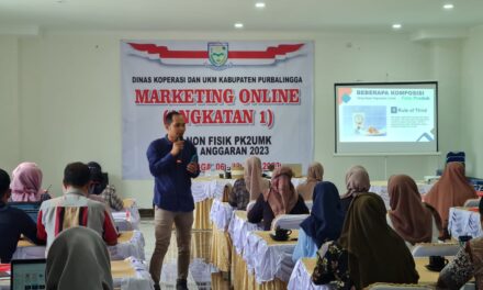 DinkopUKM Purbalingga Dorong Pertumbuhan Ekonomi Lokal Melalui Pelatihan Marketing Online