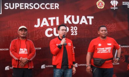 SUKSES DIGELAR, TURNAMENT SEPAKBOLA JATI KUAT CUP 2023 DI APRESIASI KETUA ASKAB PSSI PURBALINGGA.