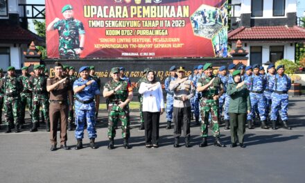 Bangun Jalan Penghubung Karangasem – Adiarsa, Program TMMD Harus Disengkuyung Masyarakat