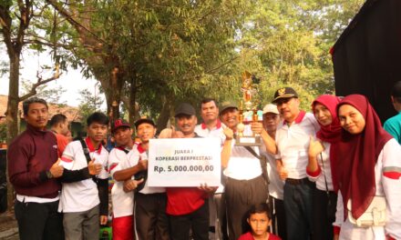 KPRI Sekar Mrebet Jadi Koperasi Terbaik Di Purbalingga