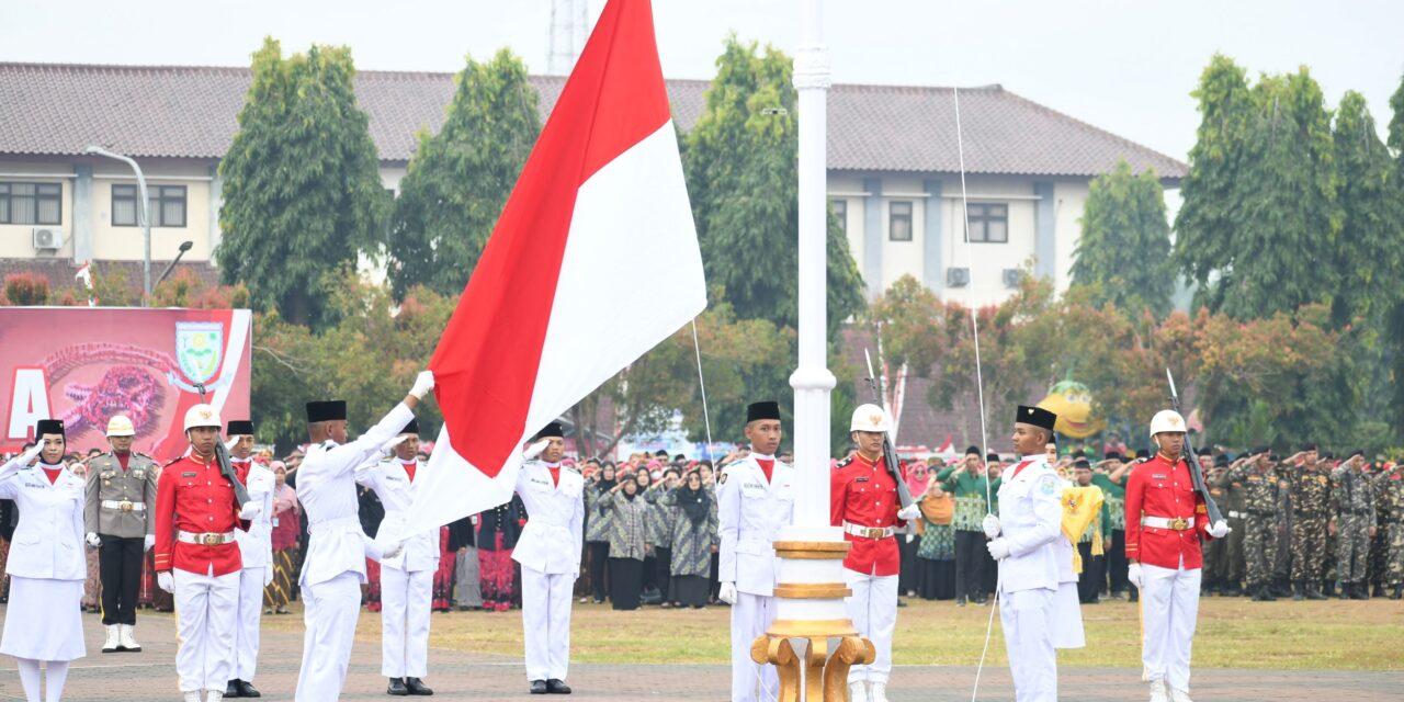 HUT ke-78 Kemerdekaan RI, Bupati Tiwi Tekankan Integritas Pegawai