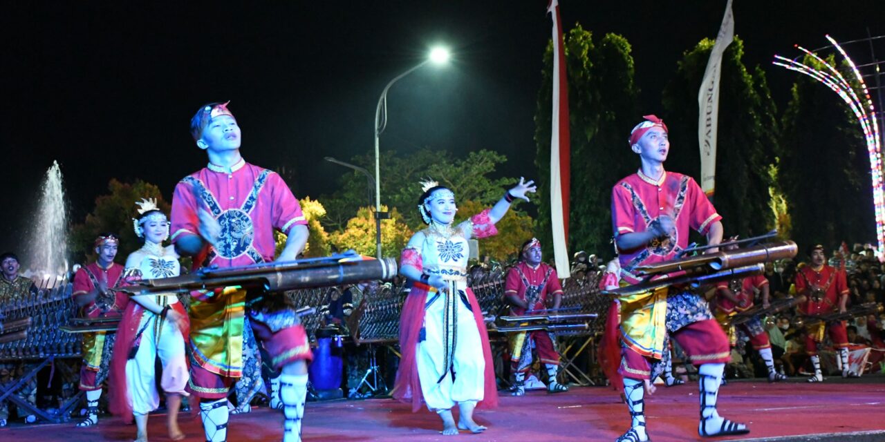 Meriahnya Festival Kenthongan, Wabup Sudono : Kebangkitan Pekerja Seni Purbalingga