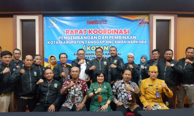 BNN Kabupaten Purbalingga Gelar Rakor Pengembangan dan Pembinaan Kota/Kabupaten Tanggap Ancaman Narkoba